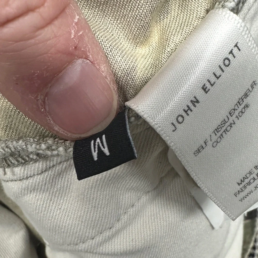 John Elliott Tiger Stripe Camo Utility Cargo Pants Mens Size M 2 Made in Japan